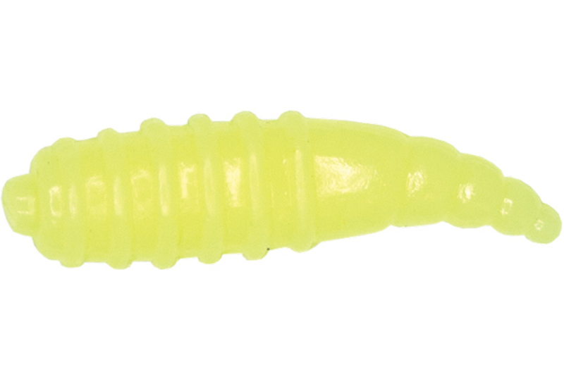 Мягк.приманки LureMax MAGGOT 1,5см, LSMG05-001 Chartreuse (50 шт.)