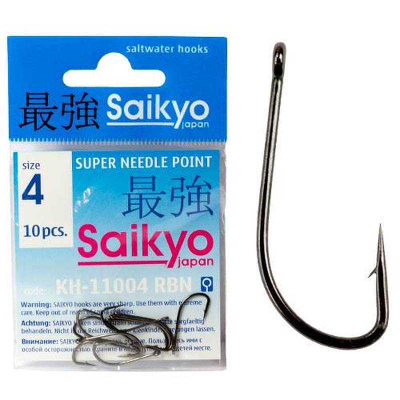 Крючки Saikyo KH-11004 Crystal BN  №10 (10шт)