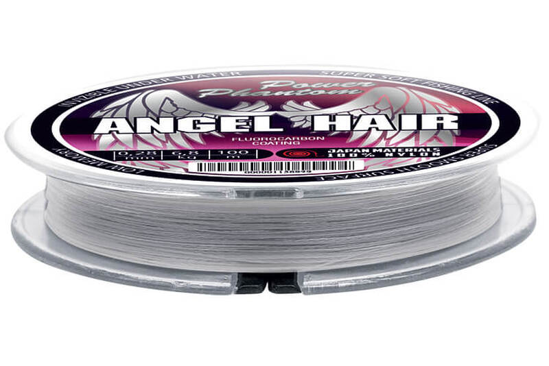 Леска Power Phantom ANGEL Hair CLEAR 0,12mm, 1,5kg 100m